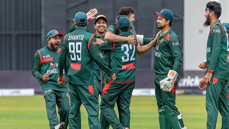 নাহিদ রানার রেকর্ডও রক্ষা করতে পারল না বাংলাদেশকে,জিম্বাবুয়ের কাছে ২৫ রানের হার